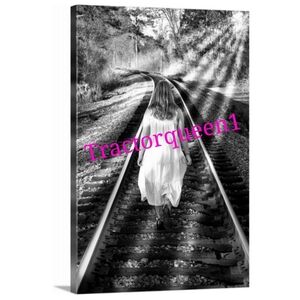 Fine Arts Gallery Black & White One Of a Kind Canvas